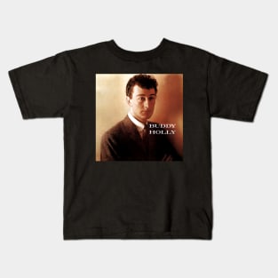 Buddy Holly Buddy Holly 2 Album Cover. Kids T-Shirt